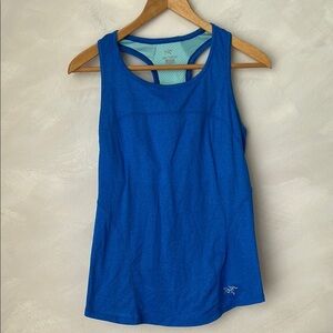 Arc’teryx blue tank top size medium racerback sports